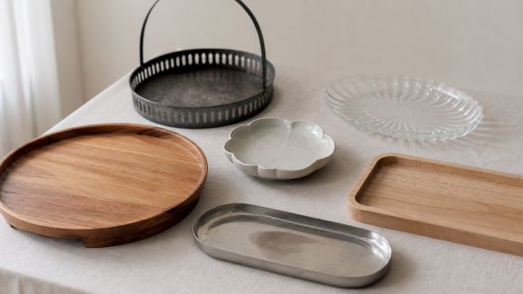 Plateaux de service : matériaux, formats et astuces de présentation