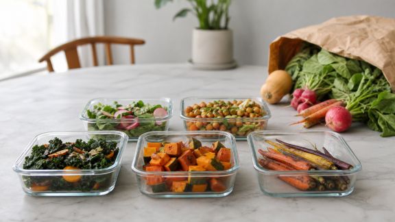 Batch cooking et produits locaux : consommer de saison pour plus de saveur