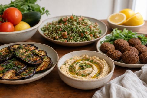 Cuisiner végétarien avec les recettes emblématiques du Moyen-Orient