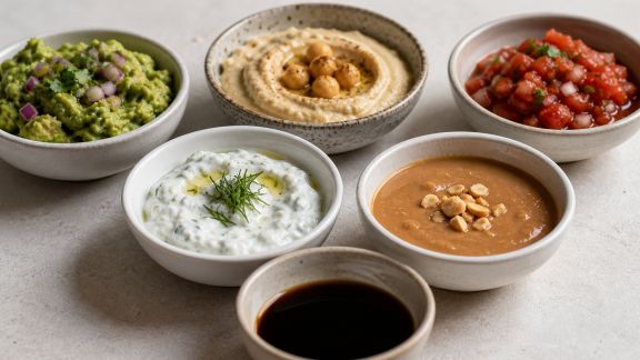 Sauces et dips du monde : petits accompagnements qui changent tout