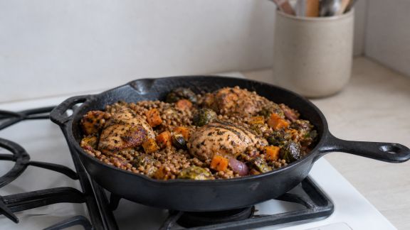 Comment préparer un repas complet avec un seul ustensile de cuisson
