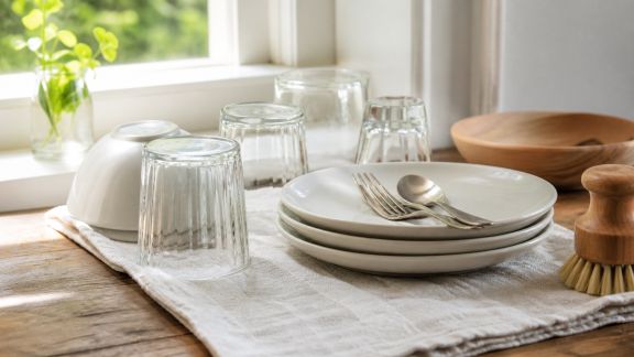 Astuces pour faire briller sa vaisselle naturellement sans produits chimiques