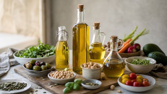 Les meilleures huiles pour sublimer une cuisine végétarienne saine