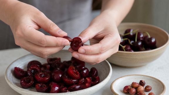 Trucs pour dénoyauter rapidement les fruits sans ustensile spécialisé