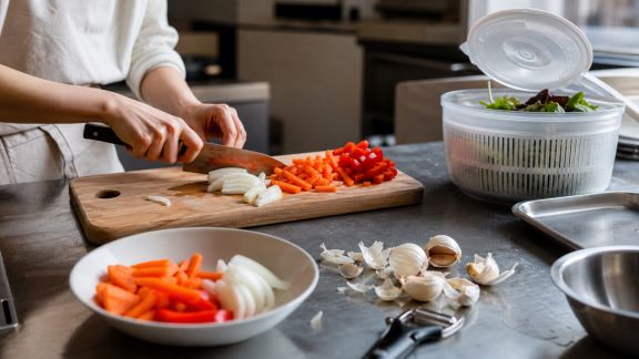 Gagner du temps en cuisine : techniques de préparation express