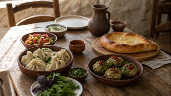 Saveurs du Caucase : recette et organisation d'un repas géorgien