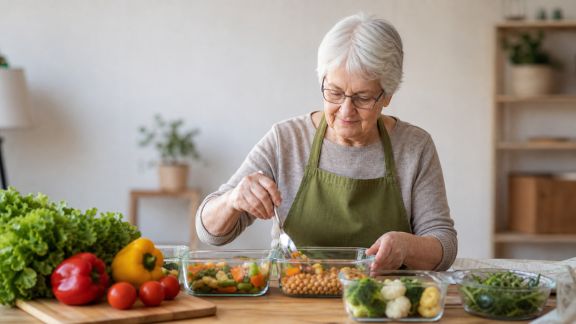 Batch cooking et cuisine pour seniors : astuces pour bien manger sans effort