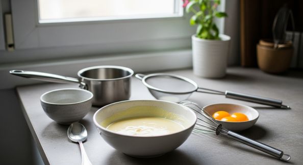 Pâtisserie maison : comment sauver une crème anglaise ratée